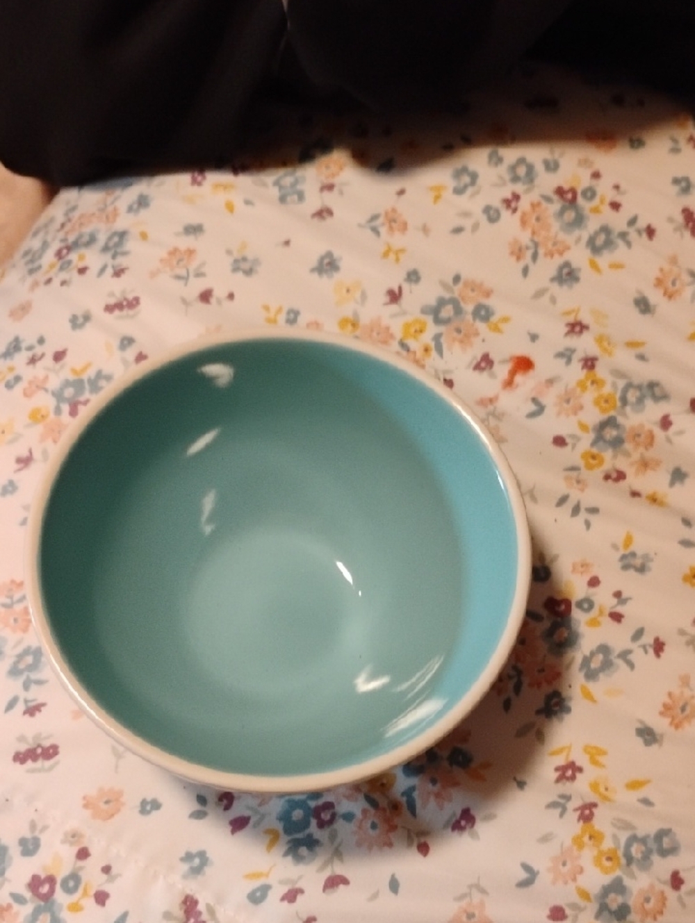Rae Dunn Turquoise Ceramic Bowl